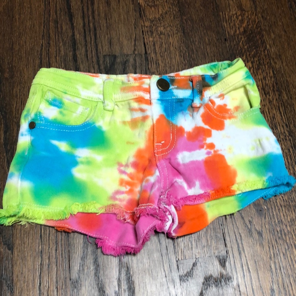 Girls Zinnias Jean shorts